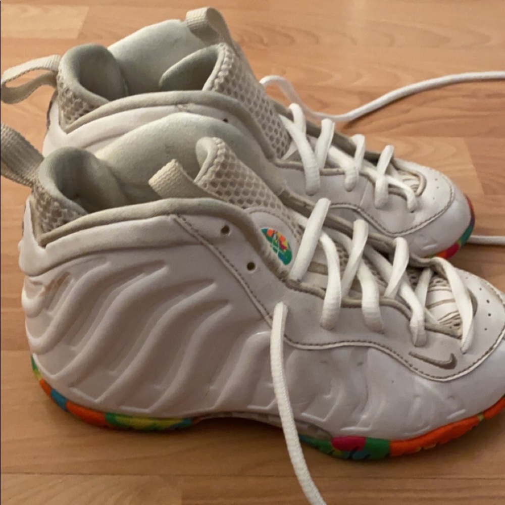 Nike Fruity Pebbles Little lil Posites in White - Picture 2 of 10